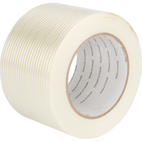 Scotch&reg; Filament Tape, 4 mils Thick, 72 mm (3") x 55 m (180')  Haskins Industrial Inc.