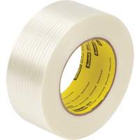 Scotch&reg; Filament Tape, 6 mils Thick, 12 mm (1/2") x 55 m (180')  Haskins Industrial Inc.
