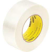 Scotch&reg; Filament Tape, 6.6 mils Thick, 12 mm (1/2") x 33 m (108')  Haskins Industrial Inc.