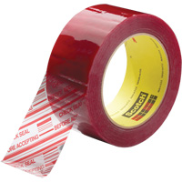 Scotch&reg; Security Message Box Sealing Tape 3779, Acrylic Adhesive, 1.8 mils, 48 mm (2") x 914 m (2998') Haskins Industrial Inc.