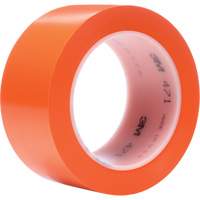 Ruban en vinyle 471, 50,8 mm (2") la x 32,9 m (108') lo, 5,2 mils, Orange Haskins Industrial Inc.