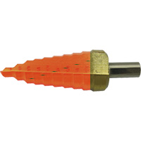 Foret &eacute;tag&eacute; &agrave; 9 &eacute;tages de qualit&eacute; sup&eacute;rieure Jet-Kut, 1/4" - 3/4", Incr&eacute;ments de 1/16", Acier rapide Haskins Industrial Inc.