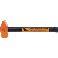 UCP-316 Marteau &agrave; panne droite &agrave; manche indestructible pour usage tr&egrave;s intensif, Poids de la t&ecirc;te 3 lb, Face Ordinaire, Prise Acier plein Haskins Industrial Inc.