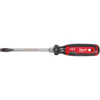 Slotted Screwdriver, 5/16" Tip, Round, 279 mm L, Cushion Grip Handle Haskins Industrial Inc.