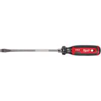 Slotted Screwdriver, 3/8" Tip, Round, 330 mm L, Cushion Grip Handle Haskins Industrial Inc.