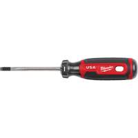 Cabinet Screwdriver, 3/16" Tip, Round, 170 mm L, Cushion Grip Handle Haskins Industrial Inc.