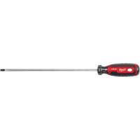 Cabinet Screwdriver, 1/4" Tip, Round, 363 mm L, Cushion Grip Handle Haskins Industrial Inc.