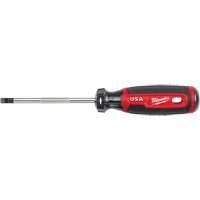 ECX Screwdriver, #1 Tip, Round, 211 mm L, Cushion Grip Handle Haskins Industrial Inc.
