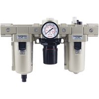 Filter, Regulator, Lubricator with Metal Bowl, 1/2" NPT, 150 PSI Haskins Industrial Inc.