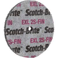 Scotch-Brite EXL Unitized Wheel, 3" x 1/2", 1/4" Arbor Haskins Industrial Inc.