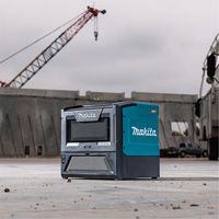 40V Max XGT Cordless Microwave Oven (Tool Only), 350 W/500 W, Black/Blue Haskins Industrial Inc.