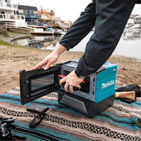 40V Max XGT Cordless Microwave Oven (Tool Only), 350 W/500 W, Black/Blue Haskins Industrial Inc.