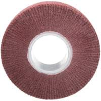 Brosse &agrave; lamelle de finition Scotch-Brite, Oxyde d'aluminium, Grain Fin, 8" x 2" x 3" Haskins Industrial Inc.