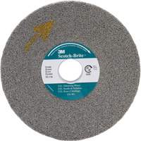 Scotch-Brite EXL Deburring Wheel, 8" x 1", 3" Arbor Haskins Industrial Inc.