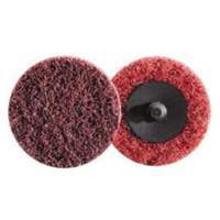 Surface Prep Quick-Change Disc, 1" Dia., Medium Grit, Aluminum Oxide Haskins Industrial Inc.