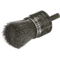 Crimped Wire End Brush, 1", 0.005 Fill Haskins Industrial Inc.