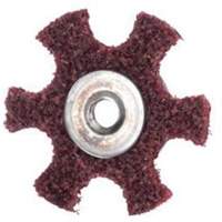 Abrasotex Surface Preparation Star, 3" Dia., Medium Grit, Aluminum Oxide Haskins Industrial Inc.