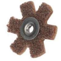 Abrasotex Surface Preparation Star, 1-1/2" Dia., Coarse Grit, Aluminum Oxide Haskins Industrial Inc.