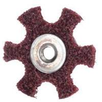 Abrasotex Surface Preparation Star, 2" Dia., Medium Grit, Aluminum Oxide Haskins Industrial Inc.
