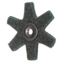 Abrasotex Surface Preparation Star, 2" Dia., Very Fine Grit, Aluminum Oxide Haskins Industrial Inc.