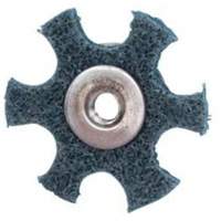 Abrasotex Surface Preparation Star, 3" Dia., Very Fine Grit, Aluminum Oxide Haskins Industrial Inc.