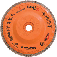 Enduro-Flex Flap Disc, 4-1/2" x 5/8"-11, Type 27, 80 Grit, Zirconia Alumina Haskins Industrial Inc.