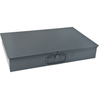 Compartment Steel Scoop Boxes , 18.34" W x 12.16" D x 3.16" H, 6 Horizontal Compartments Haskins Industrial Inc.