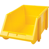 Stack & Hang Bin, 5-7/8" W x 4-11/16" H x 9-13/16" D, Yellow Haskins Industrial Inc.