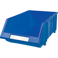 Stack & Hang Bin, 11-13/16" W x 7" H x 17-11/16" D, Blue Haskins Industrial Inc.