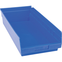 Bacs pour tablette en plastique, 8-3/8" la x 4" H x 17-7/8" p, Bleu, Capacit&eacute; 20 lb Haskins Industrial Inc.