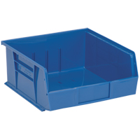Bacs ultra empilable & suspendable, 11" la, 5" h x 10-7/8" p, Bleu Haskins Industrial Inc.