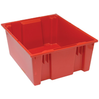 Contenants Stack & Nest, 10" x 23,5" x 19,5", Rouge Haskins Industrial Inc.