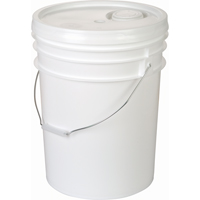 Pail With Gasket Lid, Plastic, 20 L Haskins Industrial Inc.