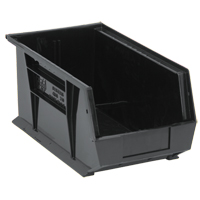 Ultra Stack & Hang Bin, 8-1/4" W x 7" H x 14-3/4" D, Black Haskins Industrial Inc.