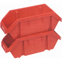 Boîtes &agrave; ramassage rapide "Quick Pick", 5" x 6,625" x 12,5", Rouge Haskins Industrial Inc.