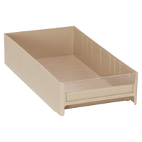 Cabinet Drawer, 5-5/8" W x 11" D x 2-1/2" H, Ivory Haskins Industrial Inc.