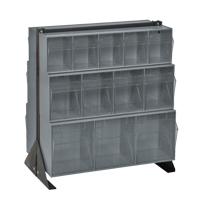Support pour bacs basculants, 23-5/8" la x 16" p x 28" h, 24 tiroirs Haskins Industrial Inc.