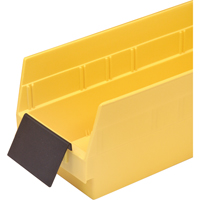 Shelf Bins - Extended Label Holders Haskins Industrial Inc.