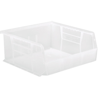Bac transparent ultra empilable & suspendable, 11" la, 5" h x 10-7/8" p, Transparent Haskins Industrial Inc.