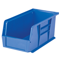 Stack & Hang Bin, 5-1/2" W x 5" H x 10-7/8" D, Blue Haskins Industrial Inc.