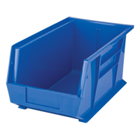 Stack & Hang Bin, 8-1/4" W x 7" H x 14-3/4" D, Blue Haskins Industrial Inc.