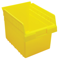 Bacs pour &eacute;tag&egrave;re Store-Max, 8-3/8" la x 8" H x 11-5/8" p, Jaune, Capacit&eacute; 44 lb Haskins Industrial Inc.