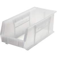 Bacs ultra empilable & suspendable, 8-1/4" la, 7" h x 18" p, Transparent Haskins Industrial Inc.