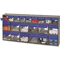Compartiments pour bacs inclinables, 23-5/8" la x 3-5/8" p x 11-1/6" h, 21 tiroirs Haskins Industrial Inc.