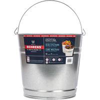 Pail, Galvanized Steel, 11 L Haskins Industrial Inc.