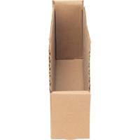Deep Corrugated Parts Bins, 1-15/16" W x 11-1/4" D x 4-1/2" H, Beige Haskins Industrial Inc.
