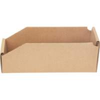 Deep Corrugated Parts Bins, 3-3/4" W x 11-1/4" D x 4-1/2" H, Beige Haskins Industrial Inc.
