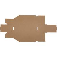 Deep Corrugated Parts Bins, 3-3/4" W x 11-1/4" D x 4-1/2" H, Beige Haskins Industrial Inc.