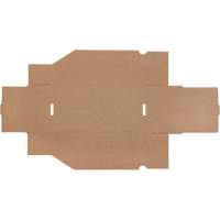 Deep Corrugated Parts Bins, 5-3/4" W x 11-1/4" D x 4-1/2" H, Beige Haskins Industrial Inc.