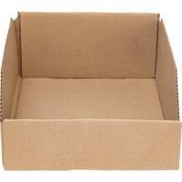 Deep Corrugated Parts Bins, 8-3/4" W x 11-1/4" D x 4-1/2" H, Beige Haskins Industrial Inc.